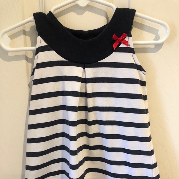 French Sailor Dress for Baby - Size 12 mos - Picture 2 of 4